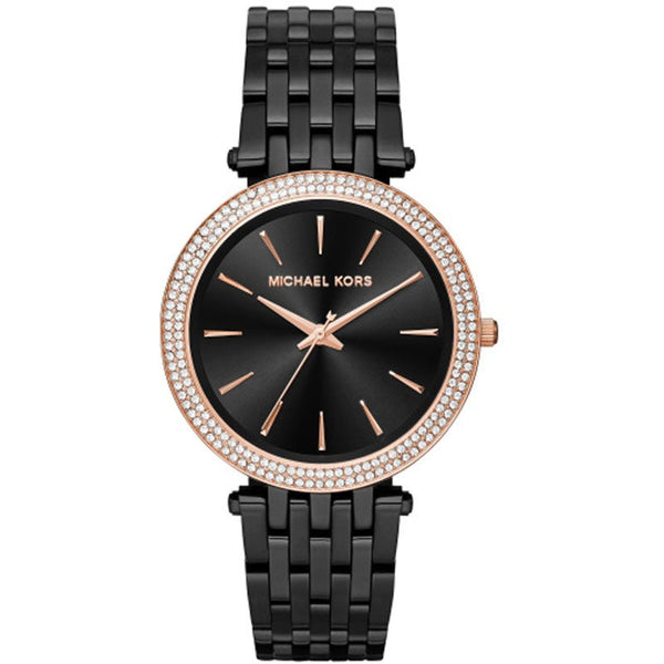 Michael Kors Darci Crystal Paved Black Dial Ladies Watch  MK3407 - Watches of New Zealand