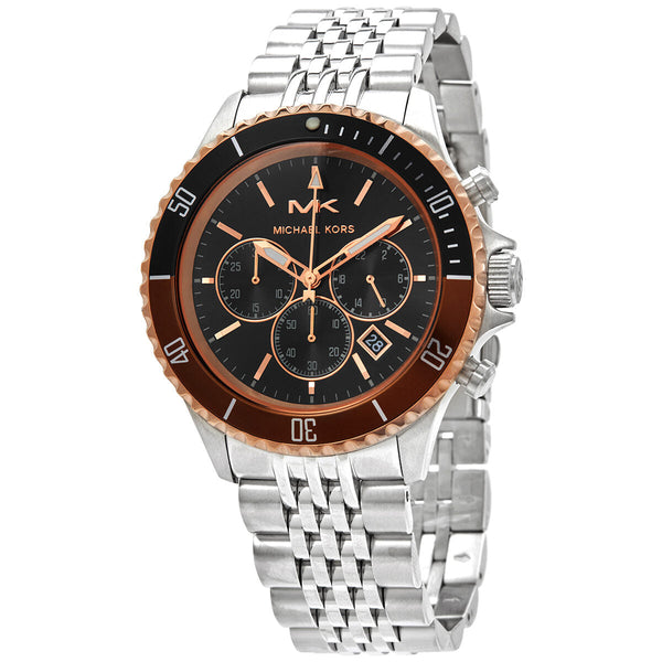 Michael Kors Bayville Chronograph Quartz Black Dial Men's Watch #MK8725 - Watches of New Zealand