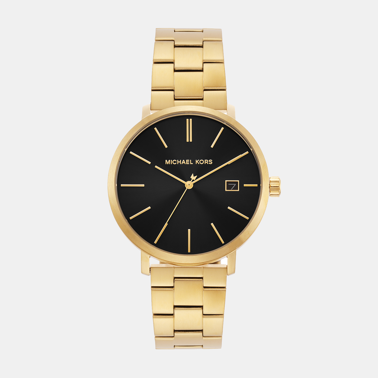 Michael Kors Blake Three-Hand Date Gold-Tone Men's Watch - MK9136