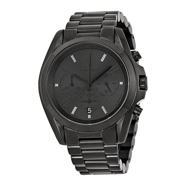 Michael Kors Bradshaw Chronograph Black Dial Unisex Watch #MK5550 - Watches of New Zealand