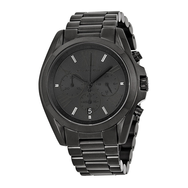 Michael Kors Bradshaw Chronograph Black Dial Unisex Watch #MK5550 - Watches of New Zealand