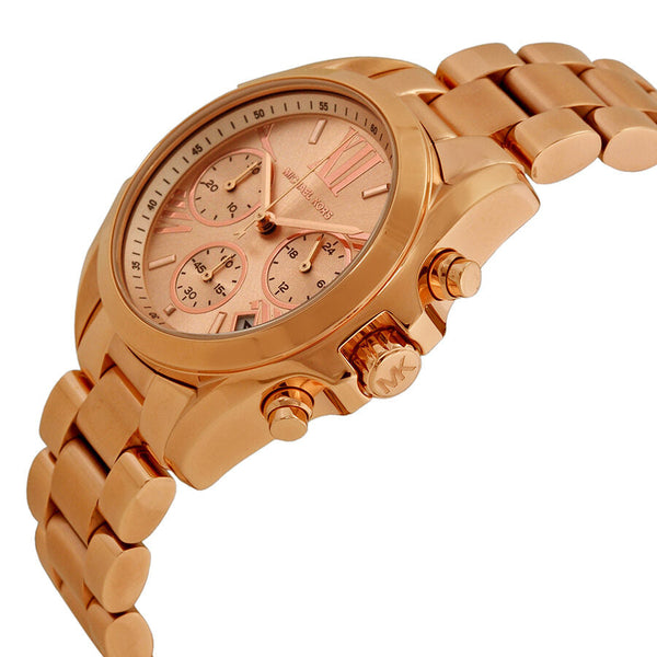 Michael Kors Bradshaw Chronograph Rose Dial Ladies Watch MK5799 - Watches of New Zealand #2