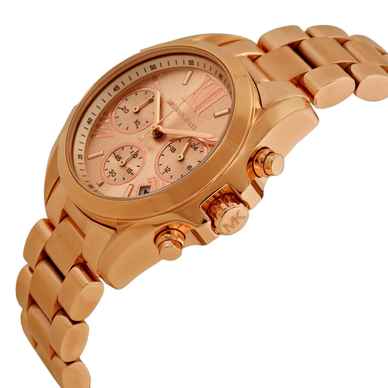 Michael Kors Bradshaw Chronograph Rose Dial Ladies Watch MK5799 - Watches of New Zealand #2