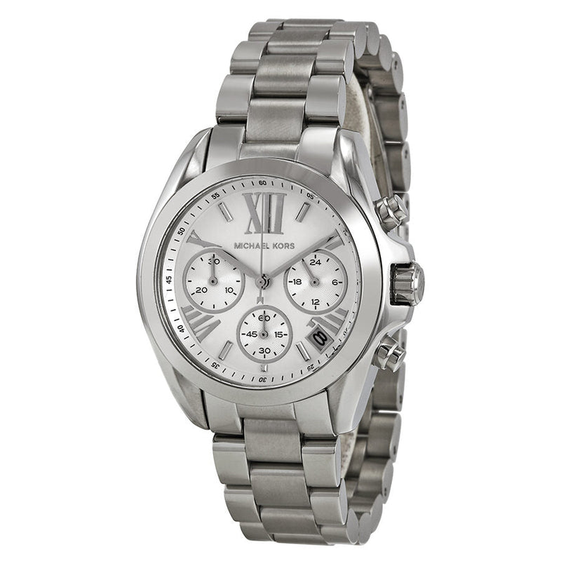 Michael Kors Bradshaw Chronograph Silver Dial Ladies Watch #MK6174 - Watches of New Zealand