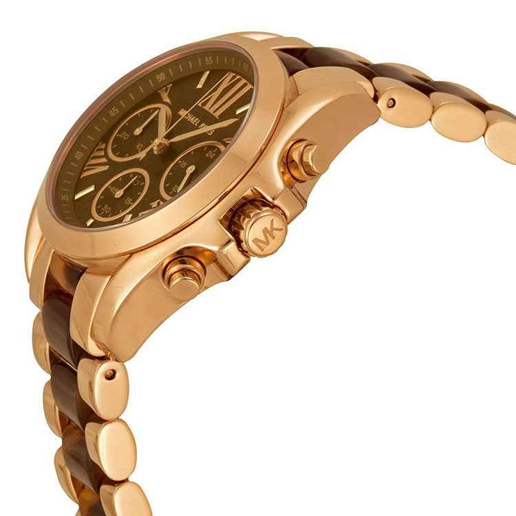 Michael Kors Bradshaw Chronograph Brown Dial Ladies Watch MK5944