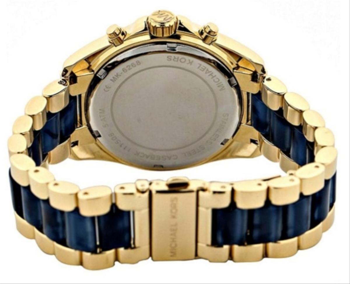 Michael Kors Bradshaw Blue Dial Chronograph Men's Watch MK6268