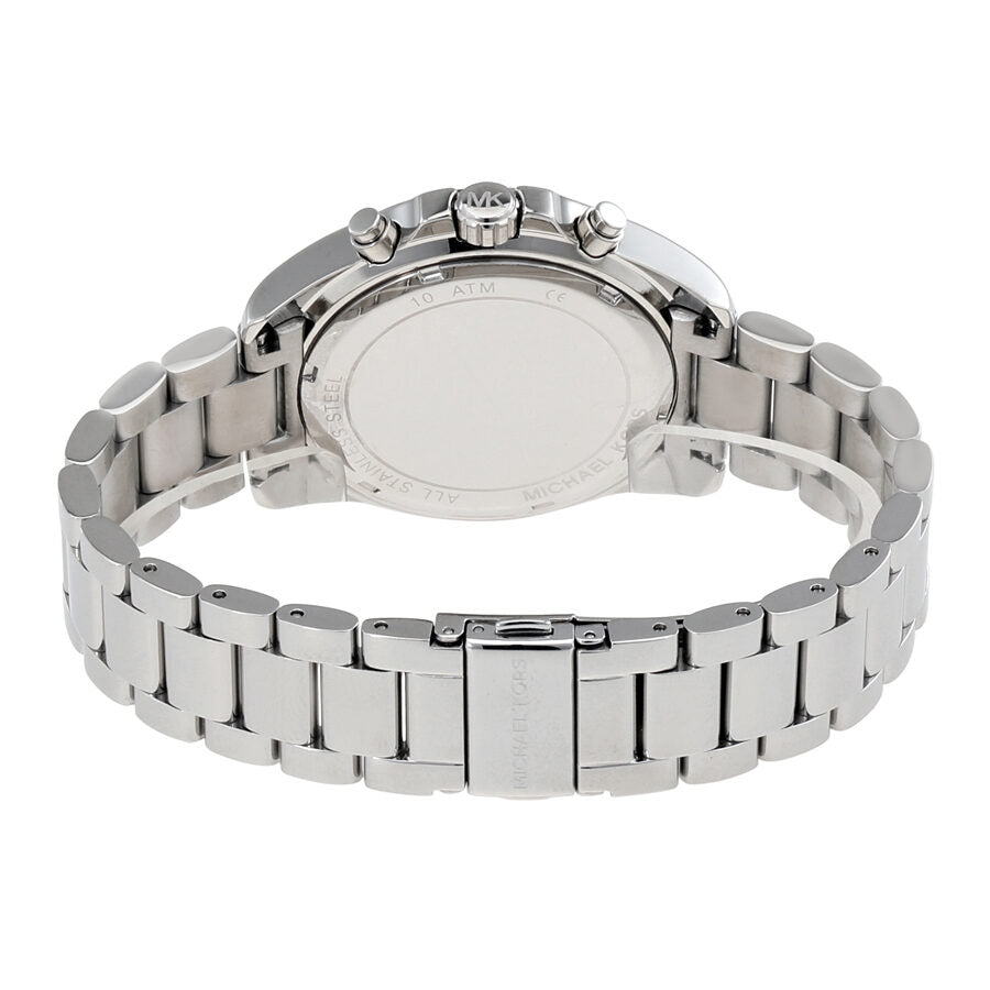 Michael Kors Bradshaw Silver Crystal Pave Dial Unisex Watch MK6320