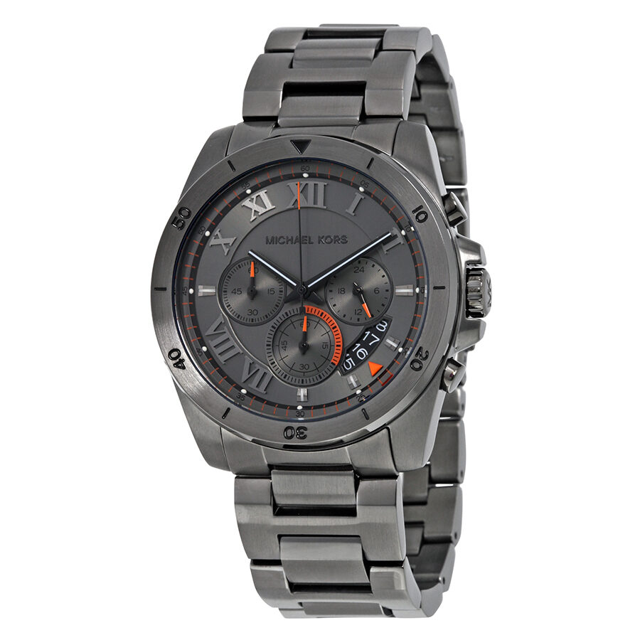 Michael Kors Brecken Chronograph Grey Dial Men's Watch MK8465