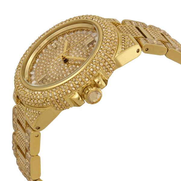 Michael Kors Camille Crystal Encrusted Gold Ion-plated Ladies Watch MK5720 - Watches of New Zealand #2