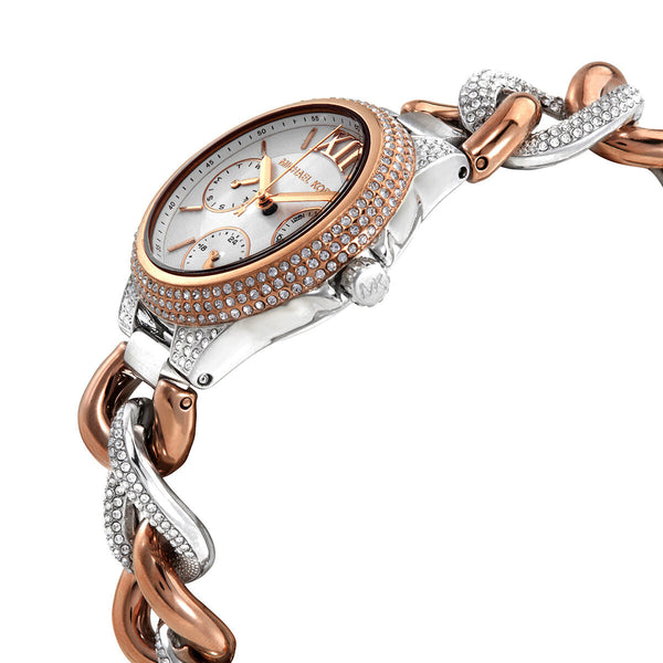 Michael Kors Camille Quartz Crystal Silver Dial Ladies Watch #MK6843 - Watches of New Zealand #2