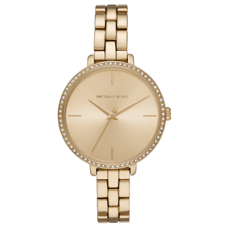 Michael Kors Charley Quartz Crystal Gold Dial Women's Watch - MK4399