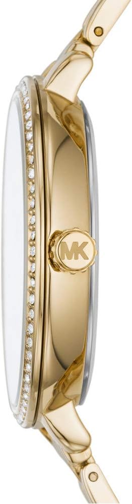 Michael Kors Charley Quartz Crystal Gold Dial Women's Watch - MK4399