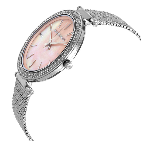 Michael Kors Crystal Pink Mother of Pearl Dial Ladies Watch #MK4518 - Watches of New Zealand #2
