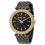 Michael Kors Darci Black Dial Black Ion-plated Ladies Watch MK3322 - Watches of New Zealand