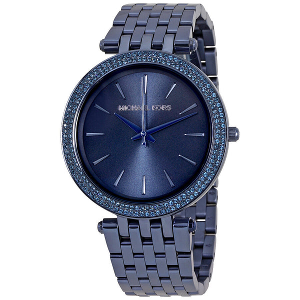 Michael Kors Darci Blue Sunray Dial Ladies Watch MK3417 - Watches of New Zealand