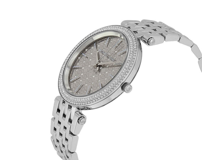 Michael Kors Darci Crystal Paved Silver Ladies Watch MK3404 - Watches of New Zealand #2