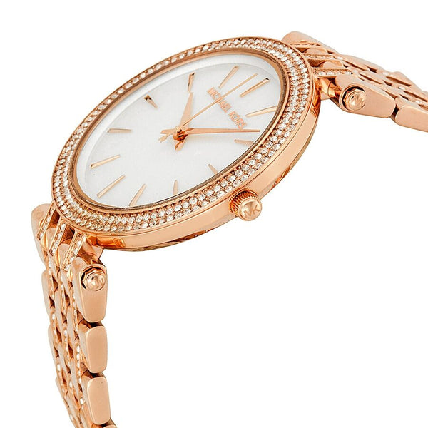Michael Kors Darci Mother of Pearl Dial Crystal Ladies Watch MK3220 - Watches of New Zealand #2