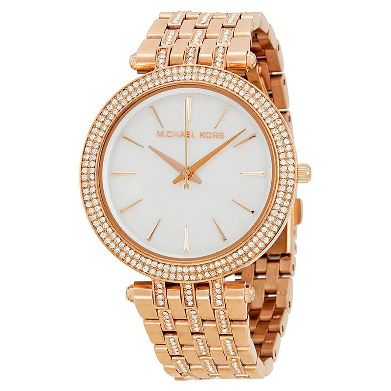 Michael Kors Darci Mother of Pearl Dial Crystal Ladies Watch MK3220 - Watches of New Zealand
