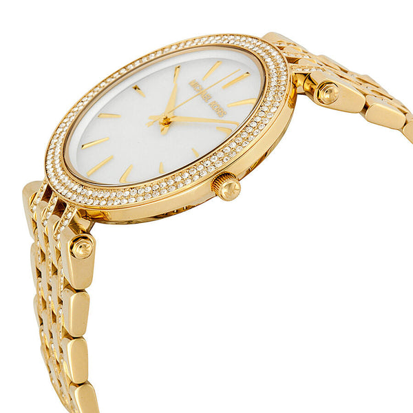 Michael Kors Darci Mother of Pearl Dial Gold Steel Crystal Ladies Watch MK3219 - Watches of New Zealand #2