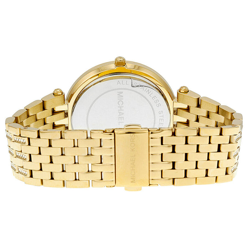 Michael Kors Darci Mother of Pearl Dial Gold Steel Crystal Ladies Watch MK3219 - Watches of New Zealand #3