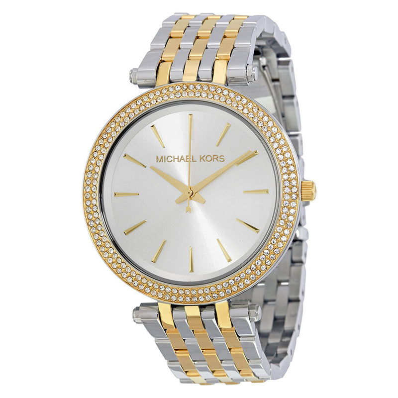 Michael Kors Darci Silver Dial Two-tone Ladies Watch #MK3215 - Watches of New Zealand