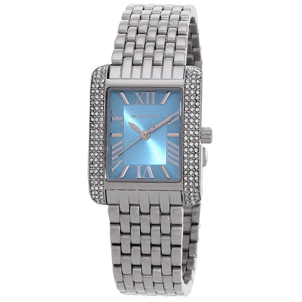 Michael Kors Emery Quartz Crystal Blue Dial Ladies Watch MK4829 - Watches of New Zealand