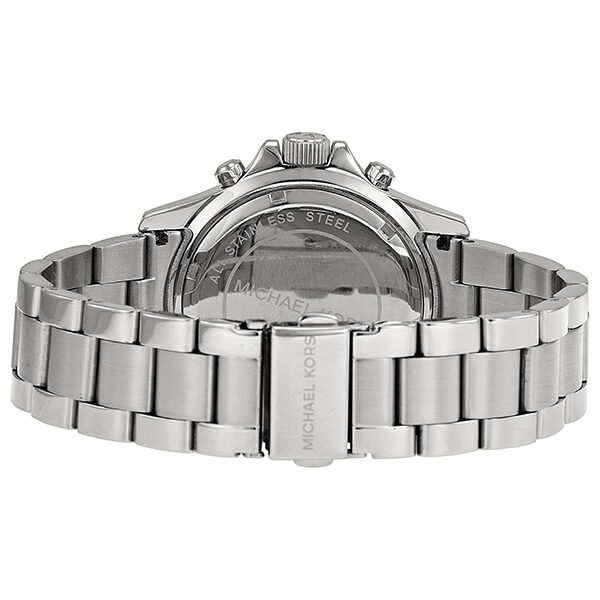Michael Kors Everest Chronograph Black Dial Stainless Steel Ladies Watch MK5753 - Watches of New Zealand #3