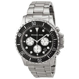 Michael Kors Everest Chronograph Black Dial Stainless Steel Men's Watch MK8256 - Watches of New Zealand