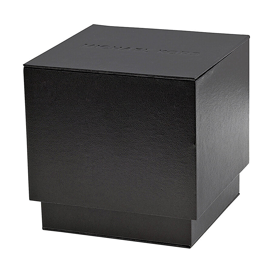 Michael Kors Everest watch with black presentation box packaging
