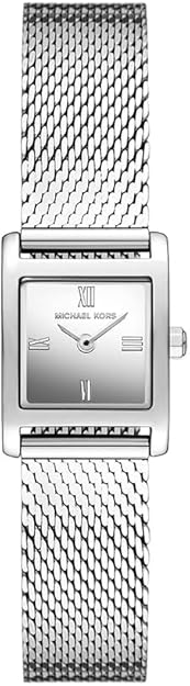 Michael Kors Georgie women's watch with silver dial and mesh bracelet strap
