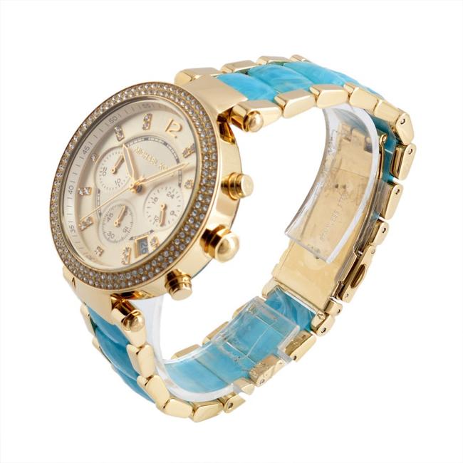 Michael Kors Parker Gold Tone Women's Watch MK6364 - Watches of New Zealand #2