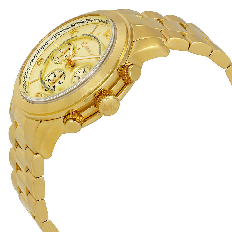 Michael Kors Runway Chronograph Champagne Dial Men's Watch #MK8077 - Watches of New Zealand #2