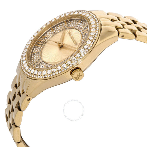 Michael Kors Harlowe Pave Quartz Crystal Ladies Watch MK4709 - Watches of New Zealand #2