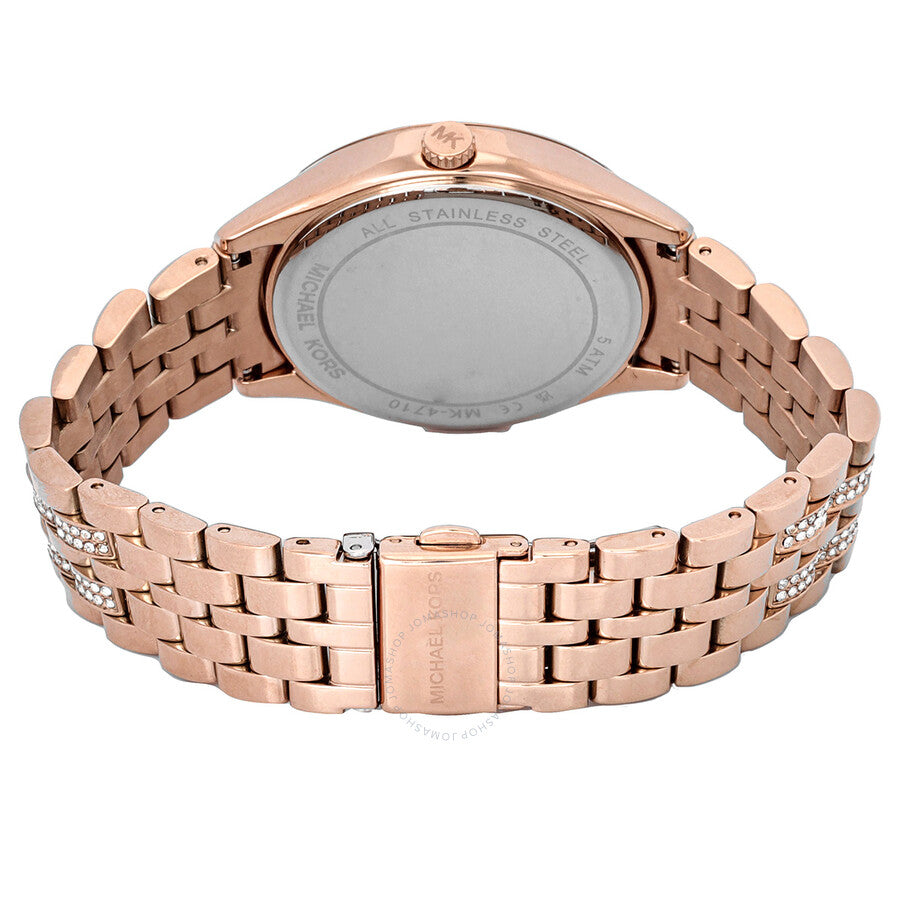 Michael Kors Harlowe Pave Quartz Crystal Ladies Watch MK4710
