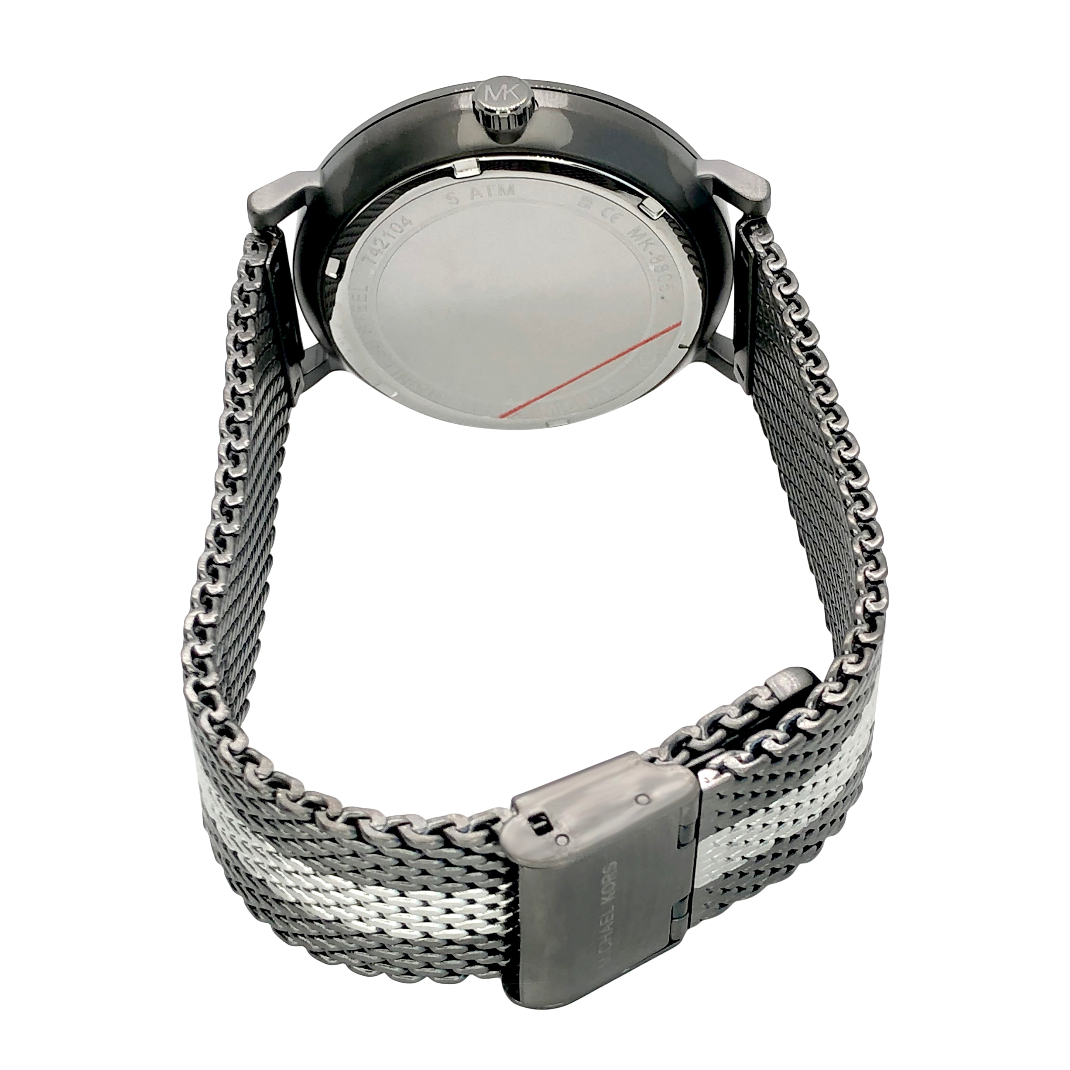 Michael Kors Irving Tow Tone Grey Mesh Watch - MK8805