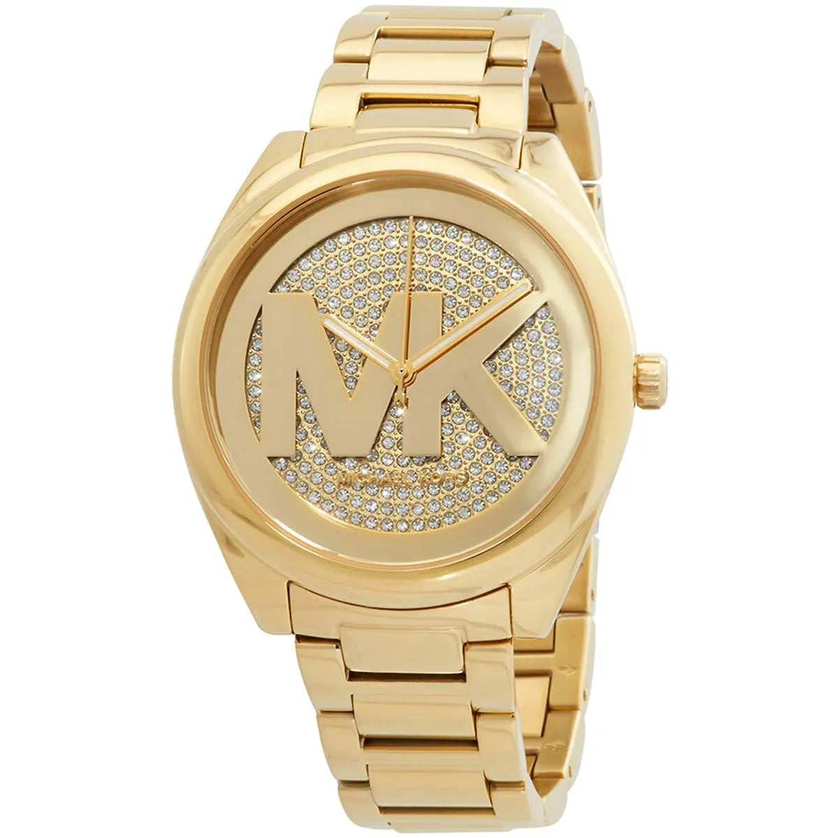 Michael Kors Janelle Quartz Gold Dial Ladies Watch MK7088
