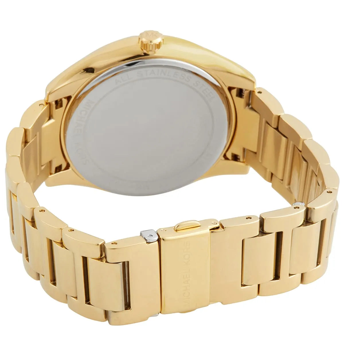 Michael Kors Janelle Quartz Gold Dial Ladies Watch MK7088