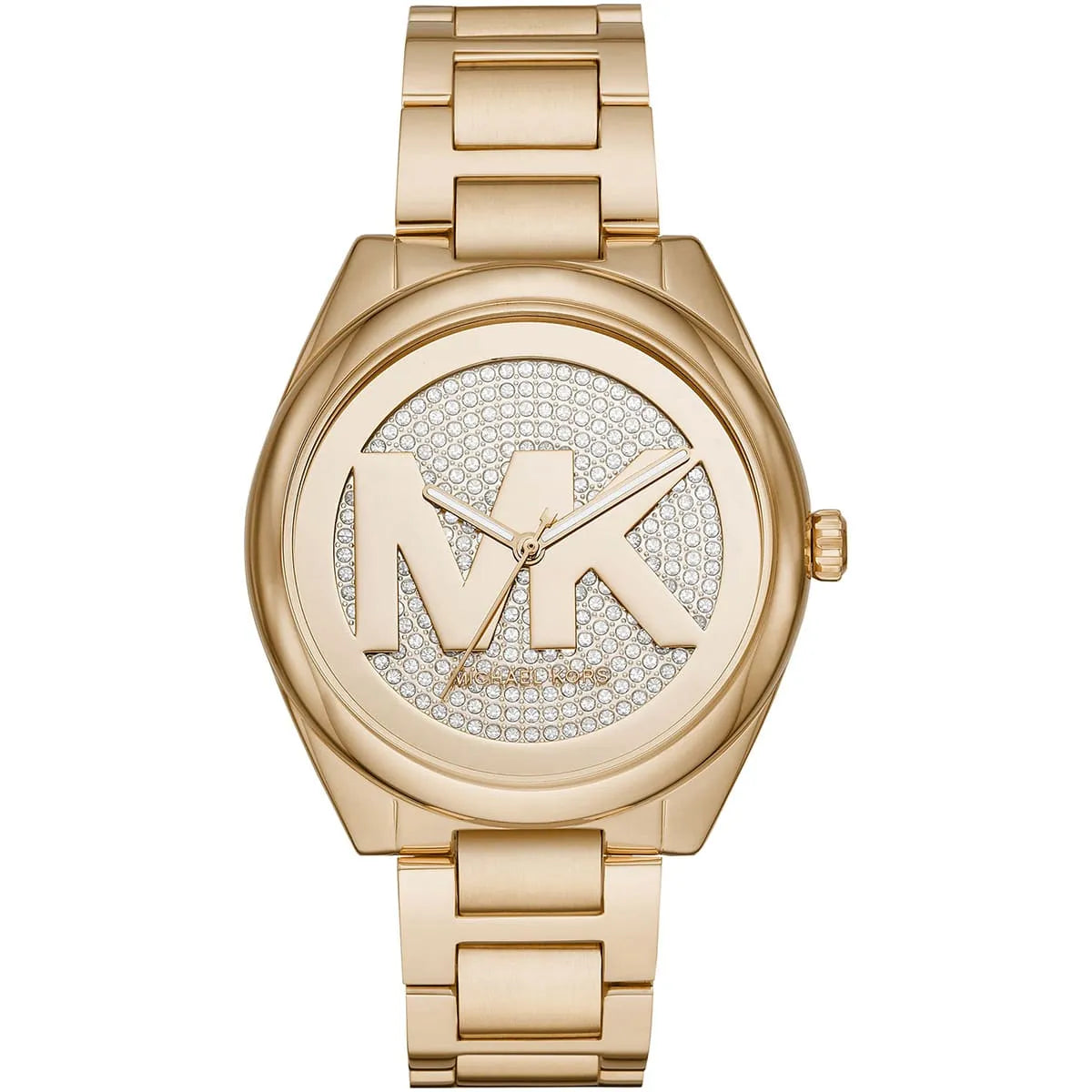 Michael Kors Janelle Quartz Gold Dial Ladies Watch MK7088