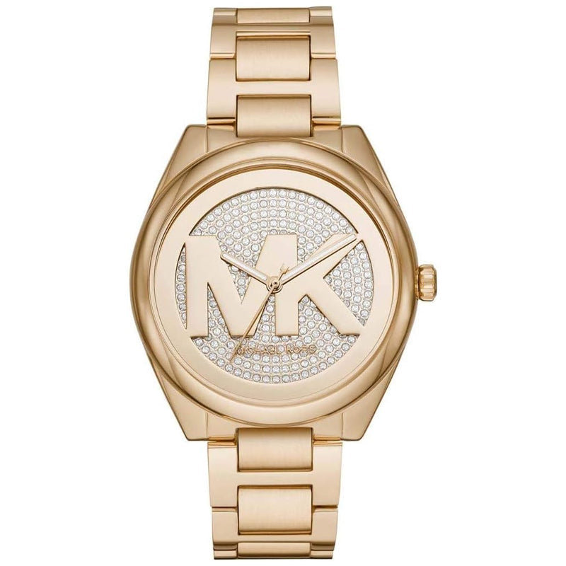 Michael Kors Janelle Quartz Gold Dial Ladies Watch MK7088