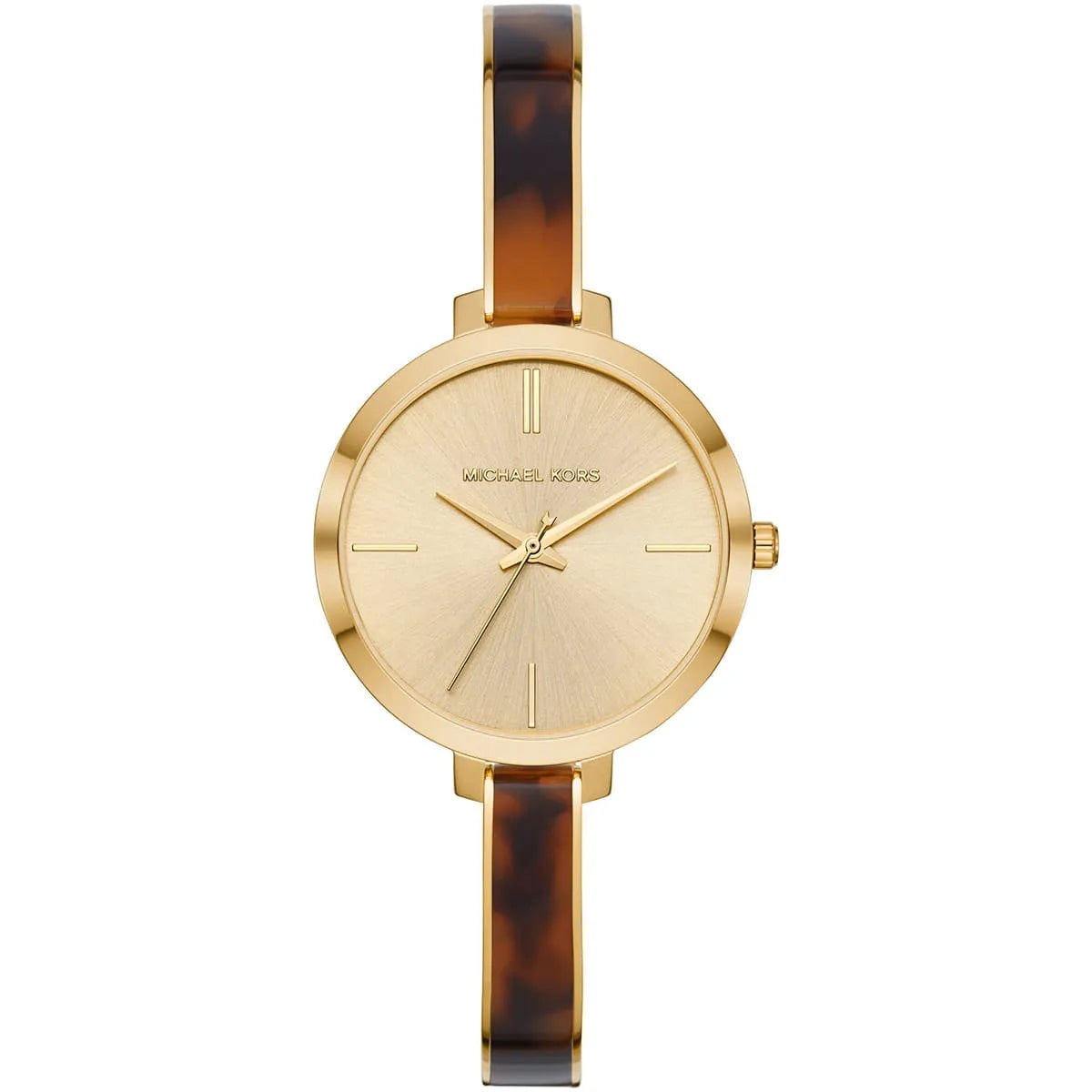 Michael Kors Jaryn Quartz Gold Dial Two Tone Steel Strap Watch for Women - MK4341