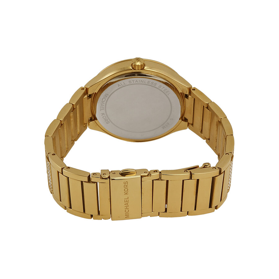 Michael Kors Kerry Crystal Pave Dial Gold Women's Watch - MK3360