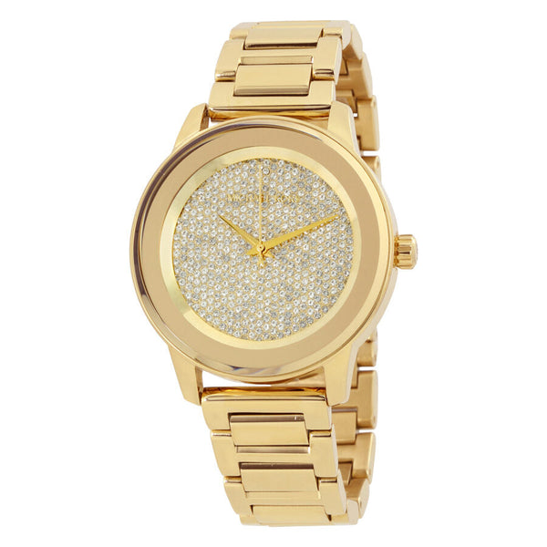 Michael Kors Kinley Pave Gold-tone Ladies Watch #MK6209 - Watches of New Zealand