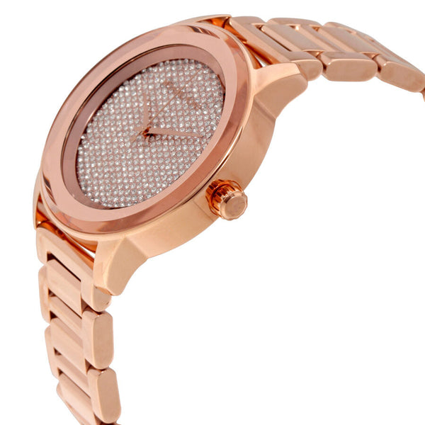 Michael Kors Kinley Pave Rose Dial Ladies Watch #MK6210 - Watches of New Zealand #2