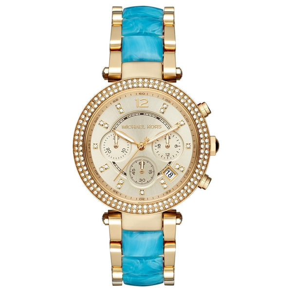 Michael Kors Parker Gold Tone Women's Watch  MK6364 - Watches of New Zealand