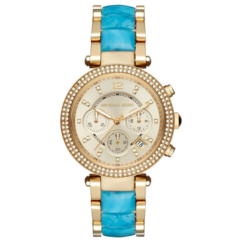 Michael Kors Parker Gold Tone Women's Watch  MK6364 - Watches of New Zealand