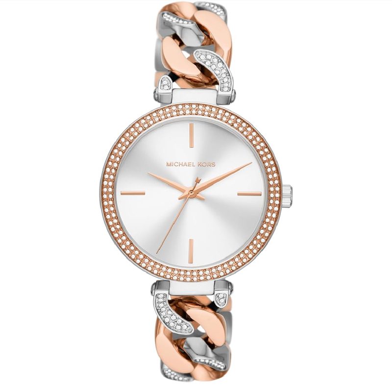 Michael Kors Layton Tri-Tone Watch MK4634