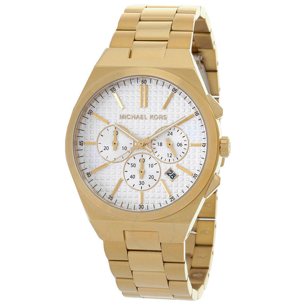 Michael Kors Lennox Chronograph Quartz White Dial Men's Watch MK9120 - Watches of New Zealand