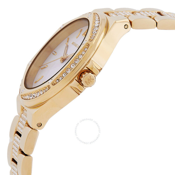 Michael Kors Lennox Quartz Crystal White Dial Ladies Watch MK7361 - Watches of New Zealand #2