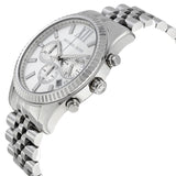 Michael Kors Lexington Chronograph Silver Dial Men's Watch #MK8405 - Watches of New Zealand #2