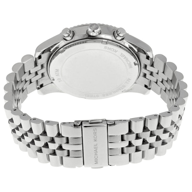 Michael Kors Lexington Chronograph Silver Dial Men's Watch #MK8405 - Watches of New Zealand #3